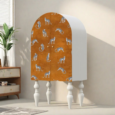Armoire moderne à double porte minimaliste