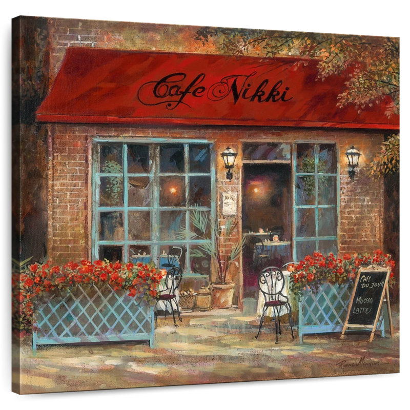 Lilie Cafe Nikki, 16" H x 16" W