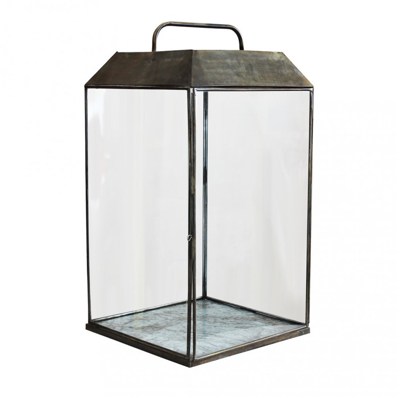 Floor Lantern, 63cm H x 33cm W x 33cm D