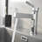 Single-Hole Single-handle Bathroom Faucet with Drain Assembly-87349272