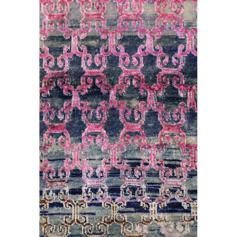 Silk Treasures One-of-a-Kind Rectangle 7'10" X 10'6" Area Rug