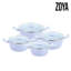 ZOYA 8 - Piece Non-Stick Cookware Set-108952103