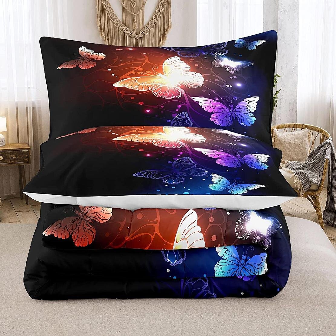 Inston Beyond The Galaxy Bunkie Deluxe All-in-One Zipper Bedding Set East Urban Home Size: Twin