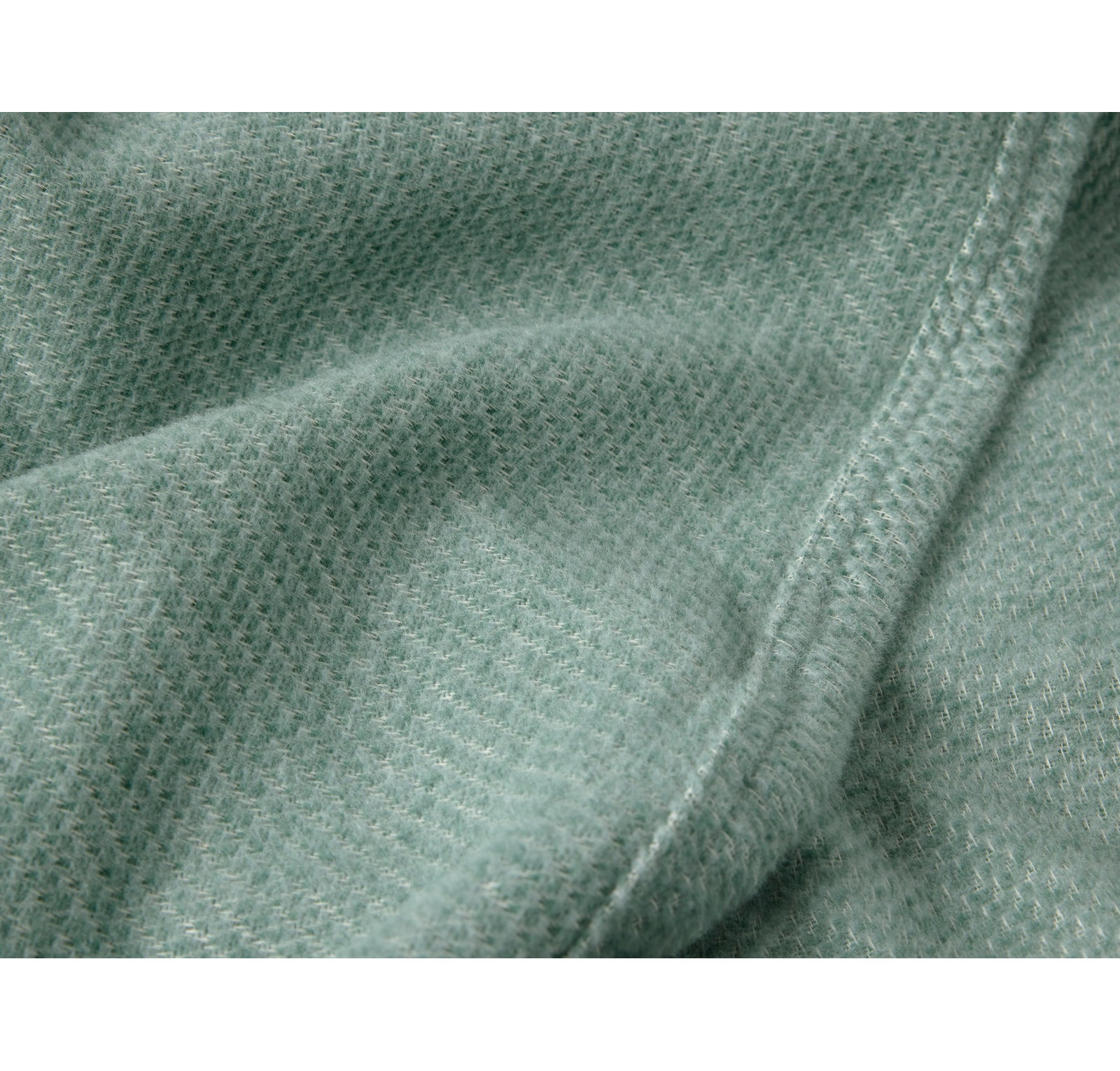 Sequoia Hand Woven Throw Blanket, King, Fern