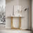 Pierz 43.31'' Modern Metal Console Table