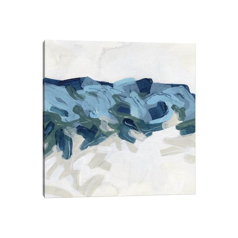 Mountain Strata I by June Erica Vess - Wrapped Canvas Print, 30.48 cm H x 30.48 cm W