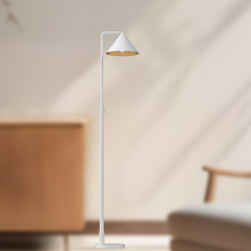 Lampe sur pied 58,625 Fahmid, Blanc
