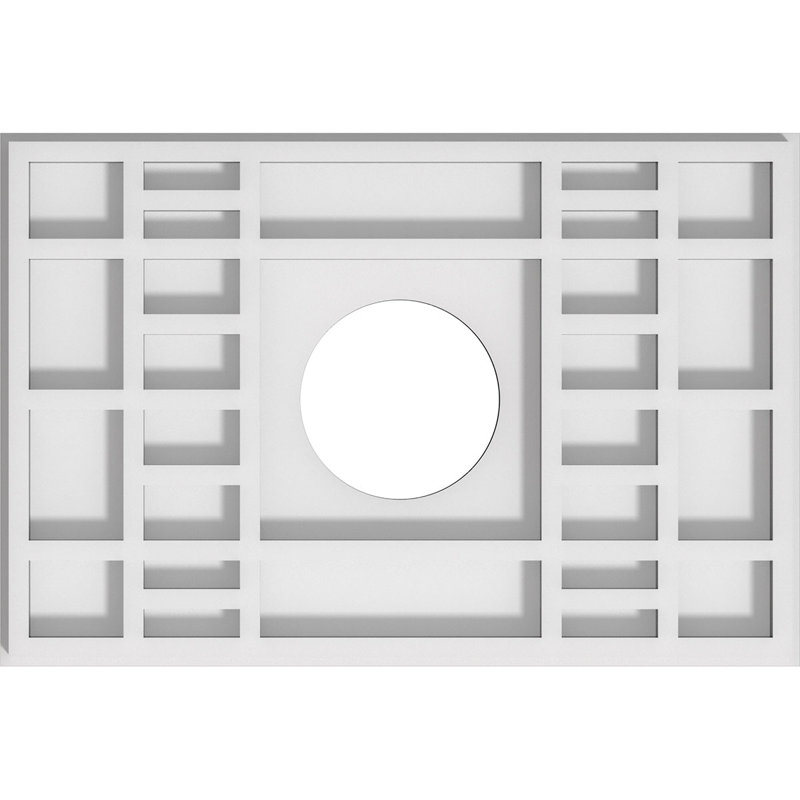 Diamètre intérieur 3 po Beaux, H 8 po x l 12 po x P 1 po