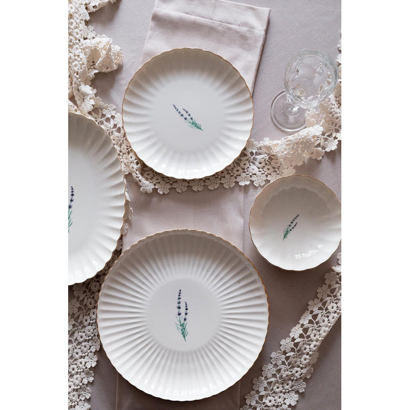 Lark Manor Fontinella 100% PORCELAIN Salad Bowl
