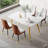 Marble Top Dining Set-611644901-611644903-611410810