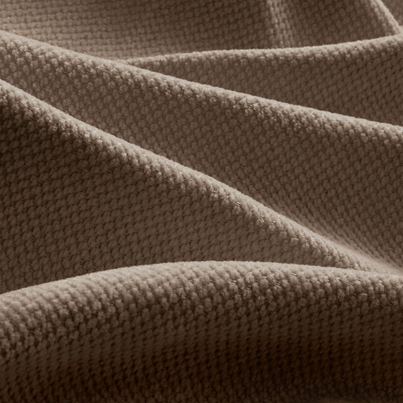 Canapé sans accoudoirs Flora Chenille, Brown, Brown Chenille
