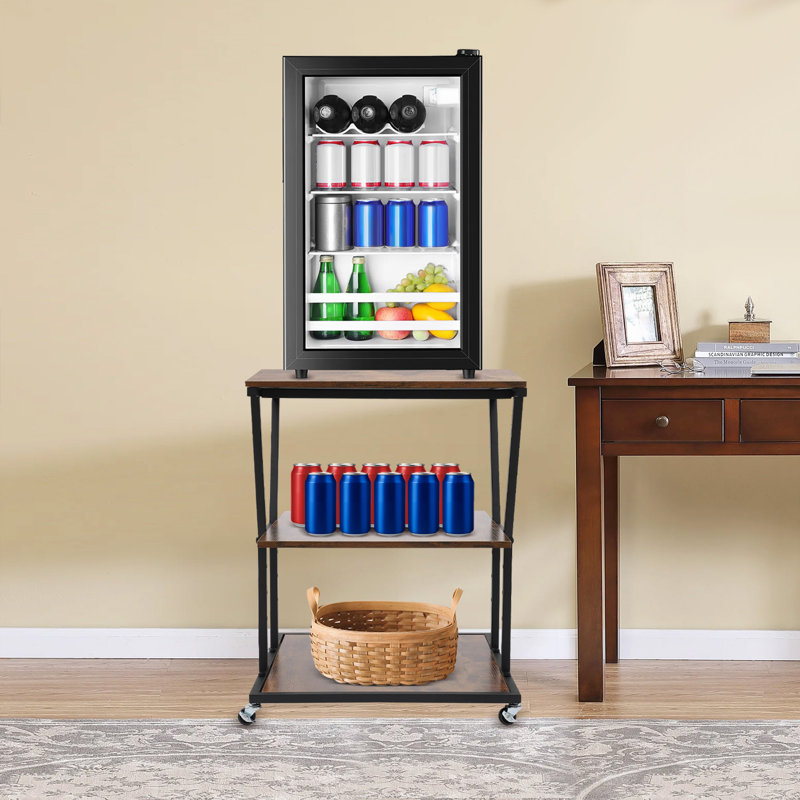 Support d'imprimante à 3 niveaux pour chariot de rangement pour imprimante de bureau à domicile avec conception réglable
