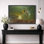 Fée flottante au-dessus de la ville, œuvre d'art fantastique, photos de chambre à coucher foncé, impression sur toile encadrée, impression numérique.
