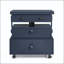 Adjustable Height Rolling End Table - Flip-Top with Charging Station & Storage-518725453