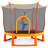 Toddlers Trampoline with Safety Enclosure Net and Balls Ball Pit Balls