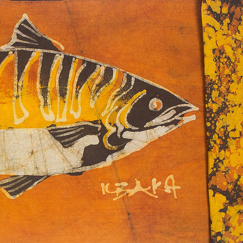Mackerel I Handmade Table Runnner