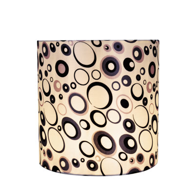 Graeagle 8 in. H x 8 in. W Fabric Drum Lamp Shade