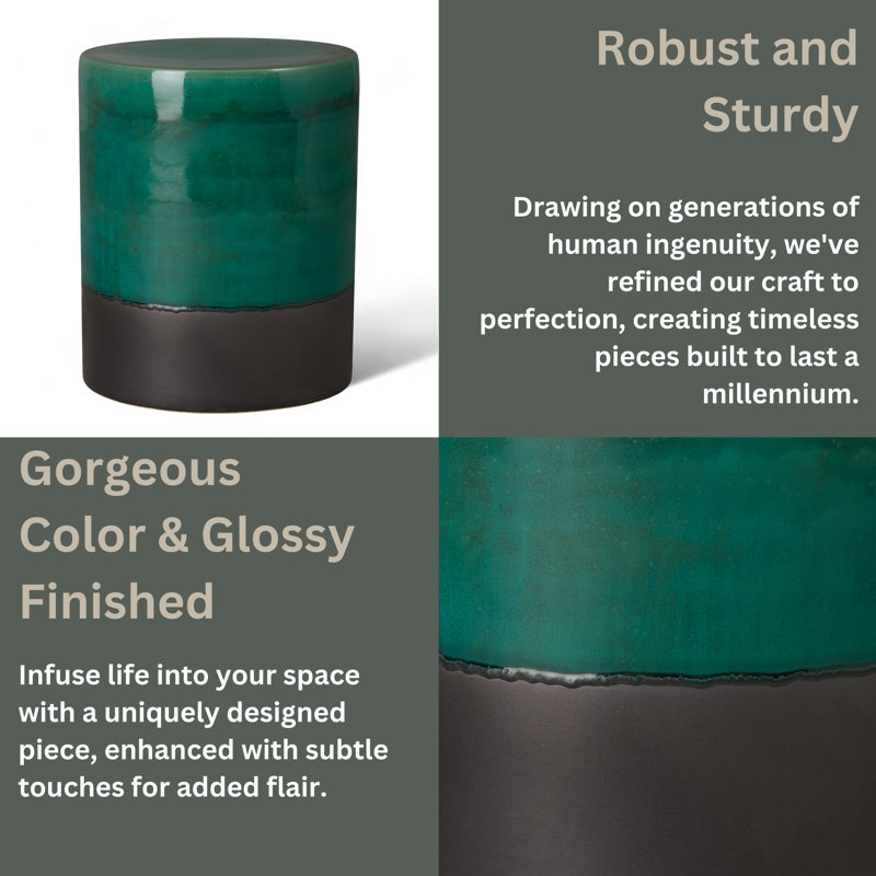 Stool/Table Garden Stool, Green