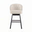 Tabouret de bar pivotant à 360 degrés