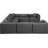 Ivion Upholstered U-Shaped Sectional Reversible-94884372