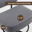 Tabouret pivotant pneumatique à roulettes 504 KALEA avec repose-pieds réglable