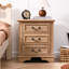 Ensemble de chambre à coucher 3 pièces - commode 7 tiroirs et 2 tables de chevet-998120793