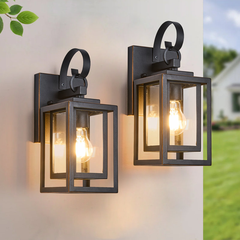 2 Packs Outdoor Wall Lights