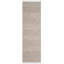 Tapis ivoire / gris acier en coton tissé à plat à la main Bester-55741945