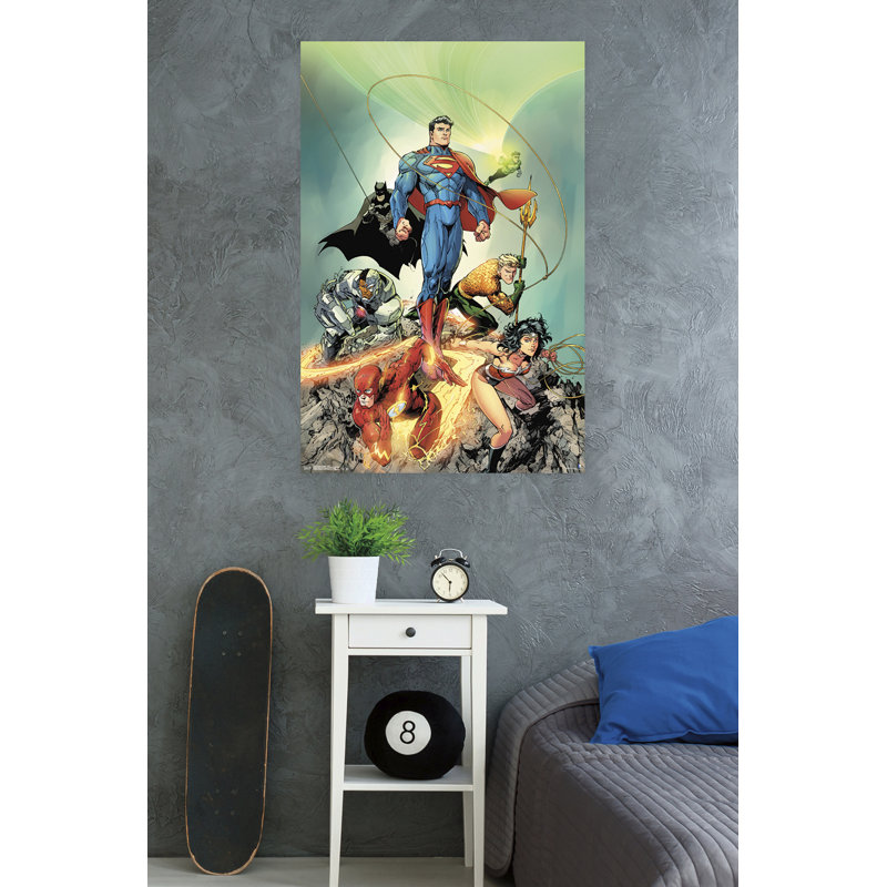 « dc justice league- », impression sur papier