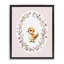 Cadre flottant Spring Gingham Duckling, design par Christine Simpson Art-1041260747-1041260751