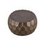 Table basse contemporaine 32 po en aluminium avec table contemporaine, sans chaises.-118511186