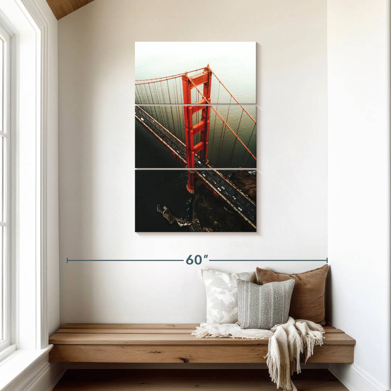 Lilie Golden Gate Tower View, 45" H x 28" W