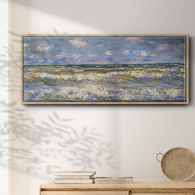 Rough Sea, 1881 - Toile encadrée, H 20 po x l 50 po