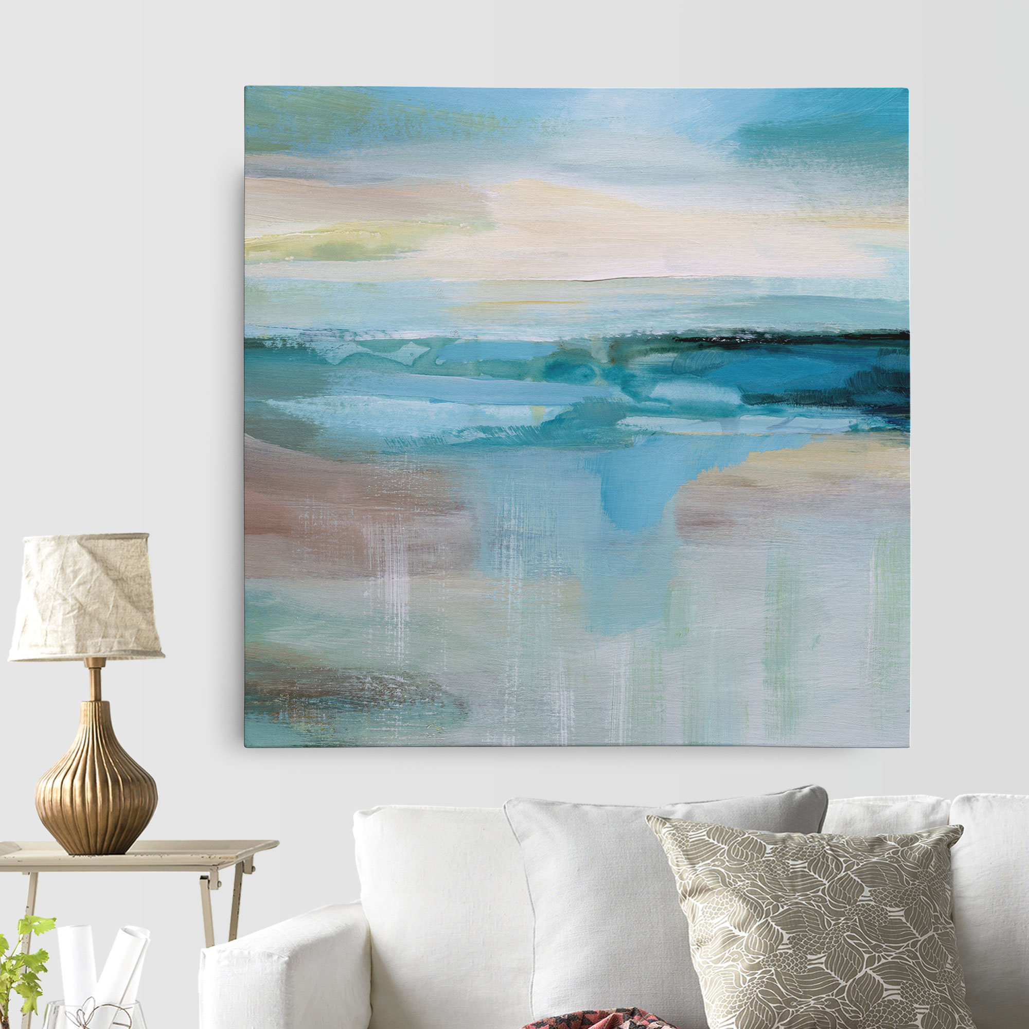 Highland Dunes Coastal Dream On Canvas by Carol Robinson Painting ...