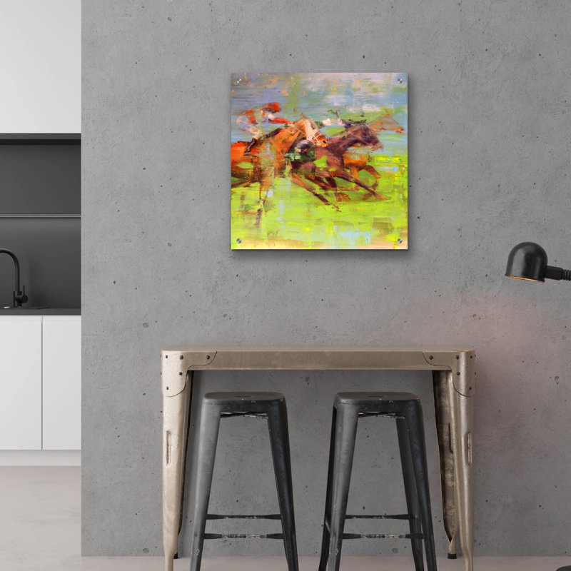  Art mural en verre 24 "x 24", H 24 po x l 24 po