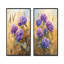 Hydrangeas In A Golden Field I - Floral Canvas Prints 2 Panels Collection-1016237793-1016237794