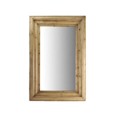 Tanaka Wood Flat Mirror