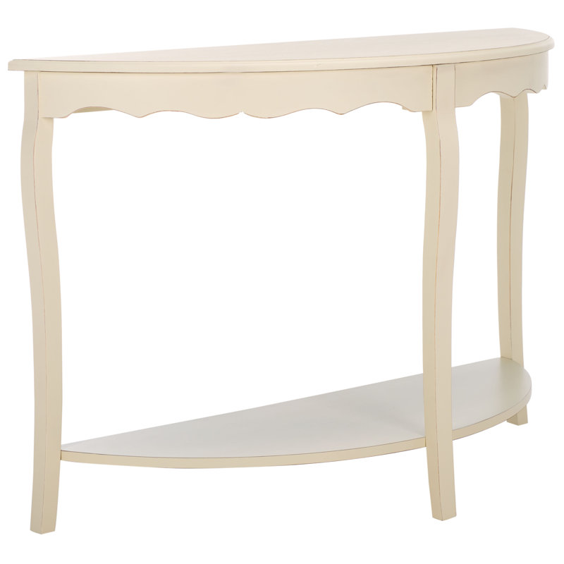 Evangelyne Console Table, Off White