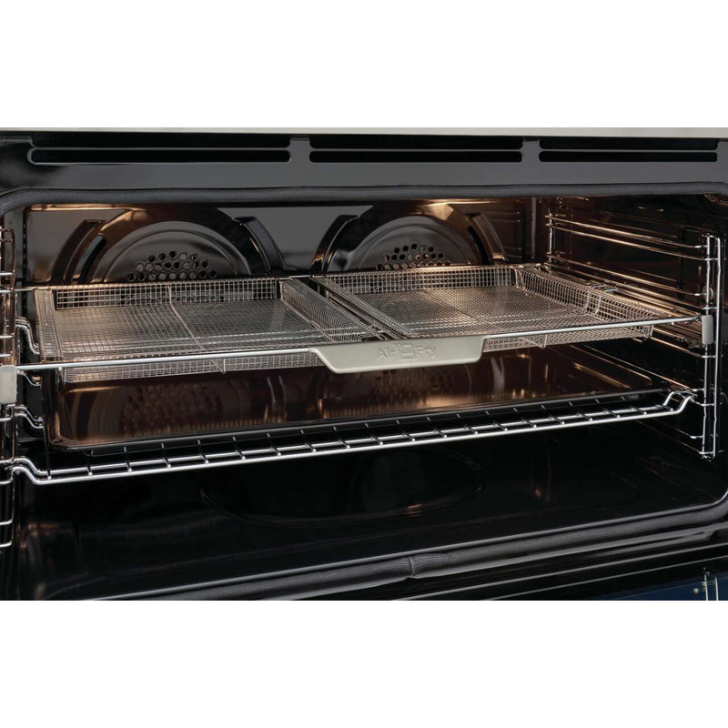 36" Stainless Steel Dual-Fuel Convection Range with Air Fry