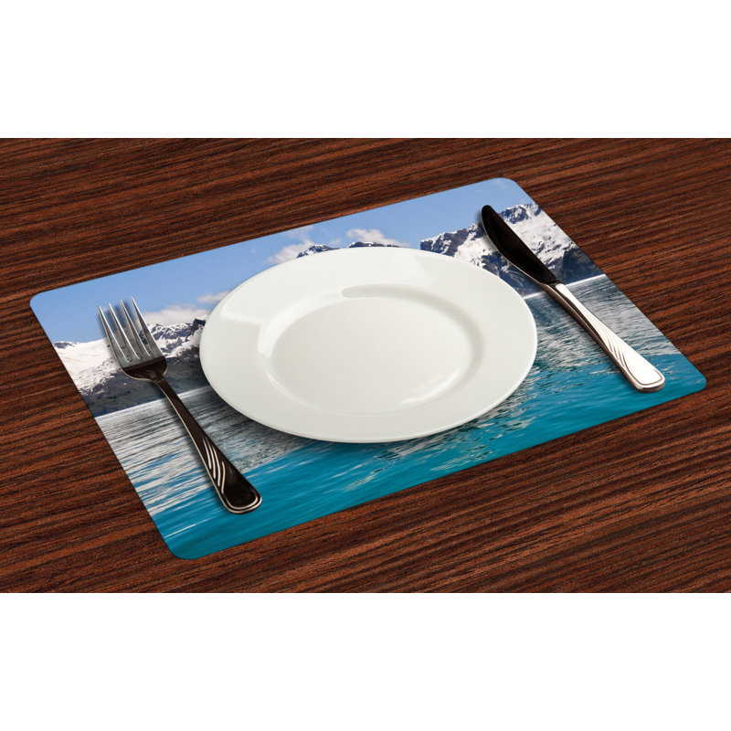 Polyester Abstract Rectangle Placemat