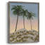 Sunrise Palms II, reproduction encadrée - bois massif 2974628-178761984