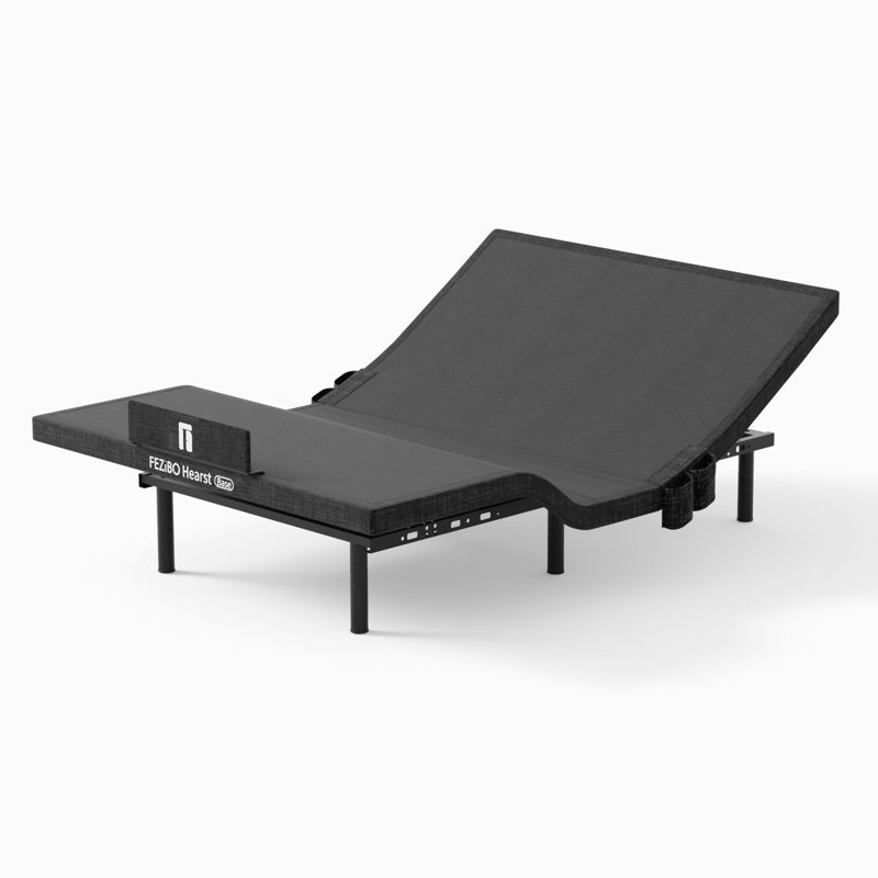 Grand lit réglable massant zéro gravité avec télécommande sans fil, USB / typec intégré et éclairage sous le lit, Grand