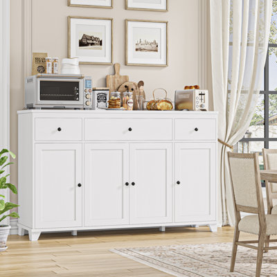 Buffet en bois manufacturé l 55,1 po Tanyeli