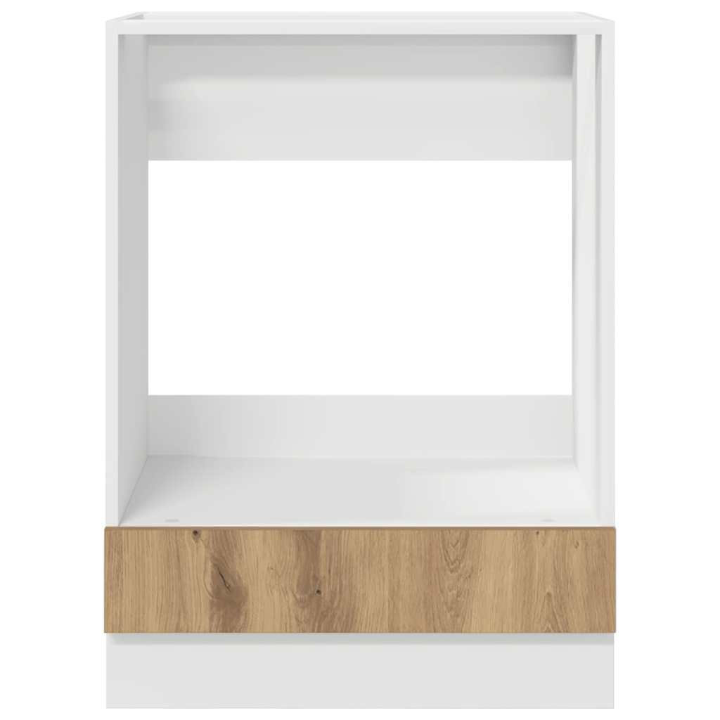 Vidaxl Oven Cabinet Old Wood 60 X 46 X 81.5 Cm Engineered Wood