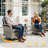 Tommy Outdoor Wicker 6 Person Seating Group With Cushions With Rocking And Swivel Chairs-2018879801-2013565190