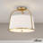 Hunter Atmore 2 Light Large Flush Mount Ceiling Light Fixture