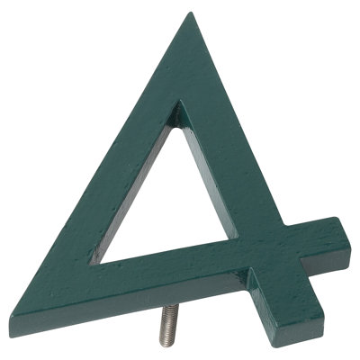 4'' H Metal House Number