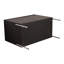 Meuble-lavabo sur pied 36 po avec lavabo en résine, armoire de rangement avec portes à fermeture douce 36 po