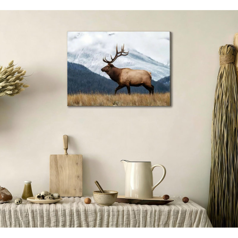 Art mural en bois massif Mountain Mountain