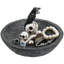 Halloween Skull and Crow Jewellery Ring Holder